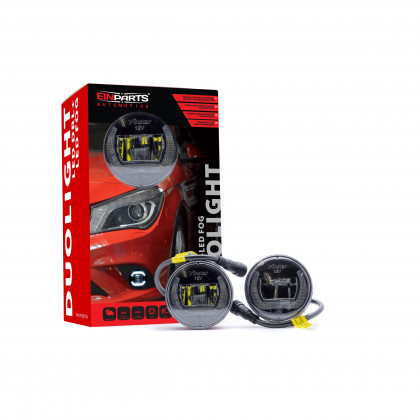 DUOLIGHT DL27 LED Světla Pro Denní Svícení s Mlhovkami 70mm (