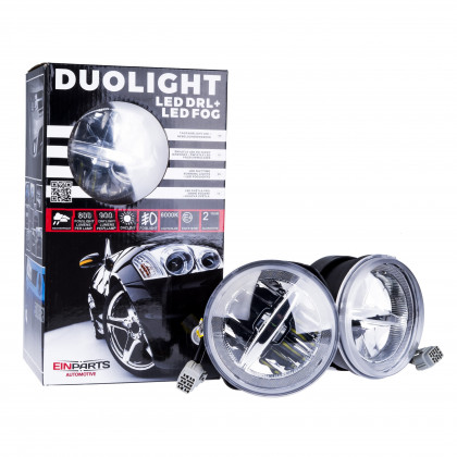 DUOLIGHT DL32 LED Světla Pro Denní Svícení s Mlhovkami