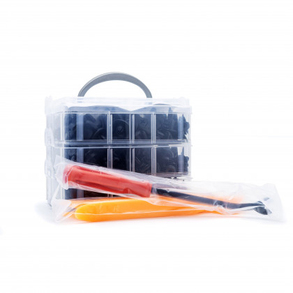 EPCRC02 CAR RETAINER CLIPS 625 PCS WITH TOOLS
