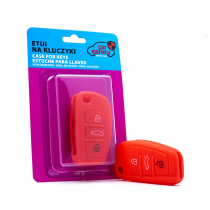 EPKC103 RED CAR KEY COVER AUDI