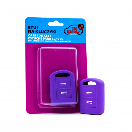 EPKC79 PURPLE CAR KEY COVER OPEL