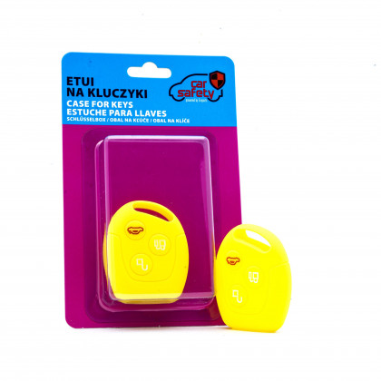 EPKC92 YELLOW CAR KEY COVER FORD