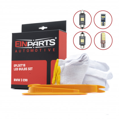 EPLSET18 Sada LED žárovek do interiéru BMW 3 E90 (2004-2012)