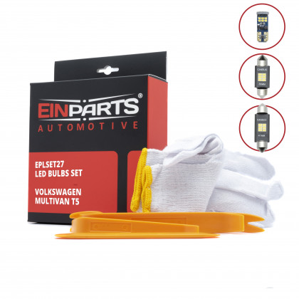 EPLSET27 Sada LED žárovek do interiéru VW Multivan T5 (2003-2015)