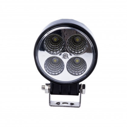 EPWL97 LED Pracovní světlo 12W (4 x 3W EPISTAR) 60° (kulaté černé)