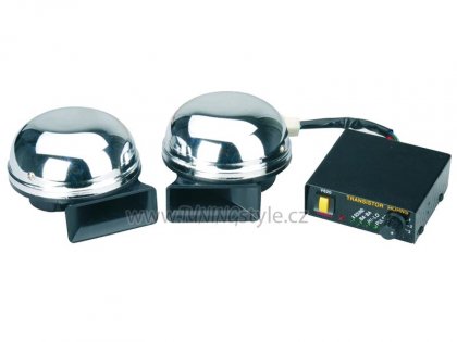 Fanfára, klakson tranzistorový KS-707 12V 6 tonů