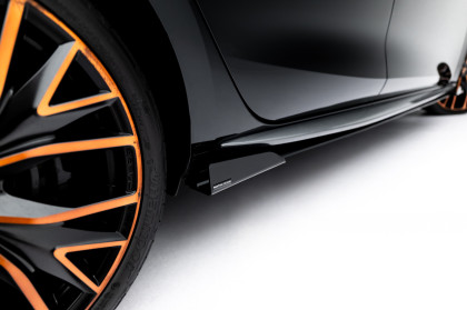 Flaps pro prahy Cupra Leon ST / Hatchback Aero Mk1 / Mk1 Facelift černé