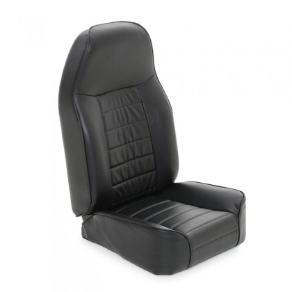 Front seat standard bucket Black Vinyl Smittybilt