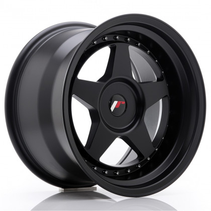 JR Wheels JR6 17x9 ET20-35 5H BLANK Matt Black