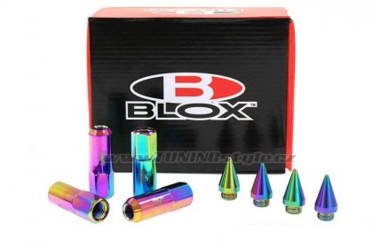 Kolové racing matice (štefty) Blox Replica 60mm M12x1.25 Neo sharp