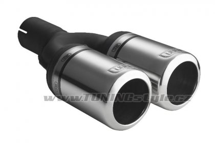 Koncovka výfuku dvojitá bez difuzoru ULTER SPORT 80mm