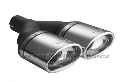 Koncovka výfuku dvojitá šikmá typ2 ULTER SPORT 120x80mm
