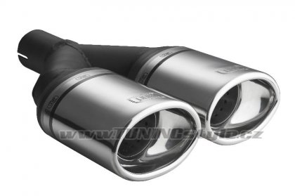 Koncovka výfuku dvojitá ULTER SPORT 120x80mm