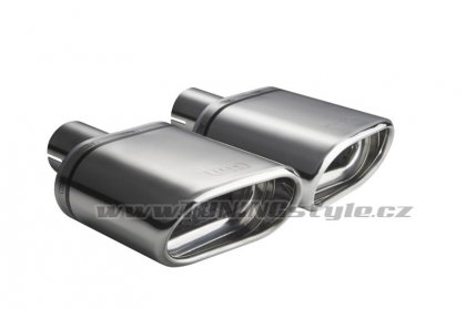 Koncovka výfuku jednoduchá pravá ULTER SPORT 145x75mm
