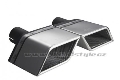 Koncovka výfuku jednoduchá pravá ULTER SPORT 175x70mm