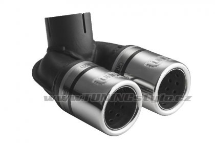 Koncovka výfuku přesná Smart Roadster double 60mm
