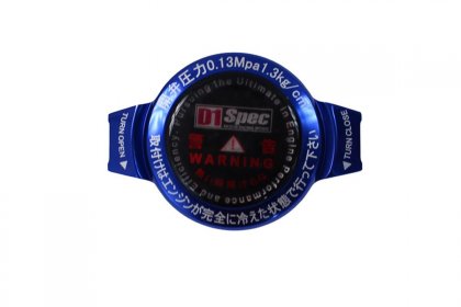 Korek wlewu chłodnicy D1Spec 28mm Blue 1.3Bar