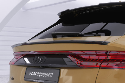 Křídlo, spoiler spodní CSR pro Audi Q8 / SQ8 /RSQ8 (Typ 4M) SUV 2018- carbon look lesklý