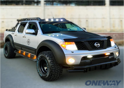 Kryt, nádech kapoty pro VOLKSWAGEN Amarok MK1 / MK1 Facelift 2010-2022 (černý lesk)