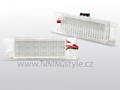 LED osvětlení SPZ Opel CANBUS