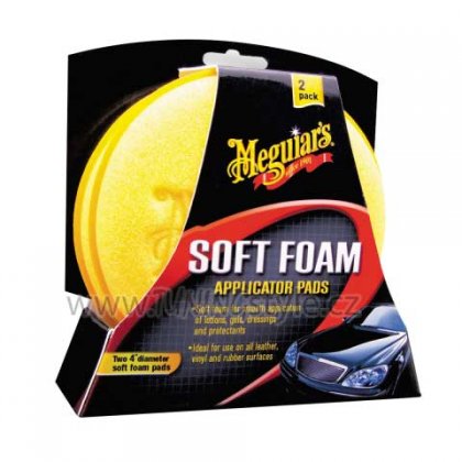 Meguiars Soft Foam Applicator Pads - pěnové aplikátory (2 kusy)