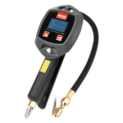 Nafukovací pistole s digitálním manometrem 18 bar AMiO-04482