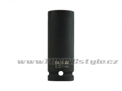 Nástavec 1/2" rázový šestihranný hluboký 21 mm CrMo