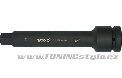 Nástavec adaptér 1" - 3/4" rázový 250 mm CrMo