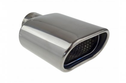 Nerezová koncovka výfuku 122x68mm MT 019BC