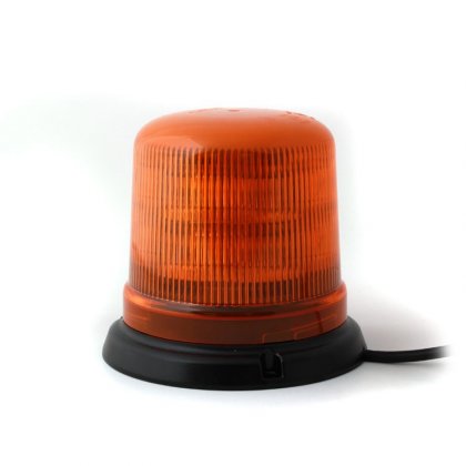 Oranžový maják s 3-bodovým úchytem, 10LED, B14-3B-A