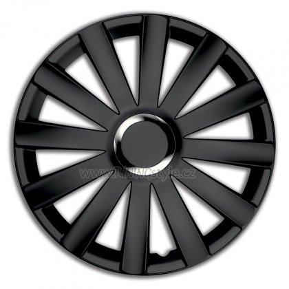 Ozdobné kryty kol, poklice 13&quot; ARGO SPYDER PRO BLACK 4ks