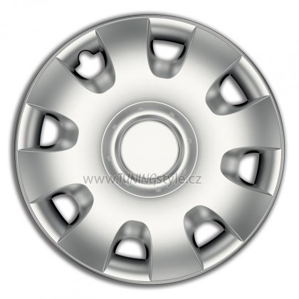 Ozdobné kryty kol, poklice 15&quot; 4Racing RADIUS 4ks