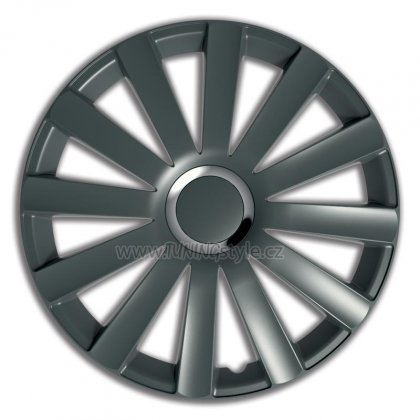 Ozdobné kryty kol, poklice 15&quot; ARGO SPYDER PRO GRAY 4ks