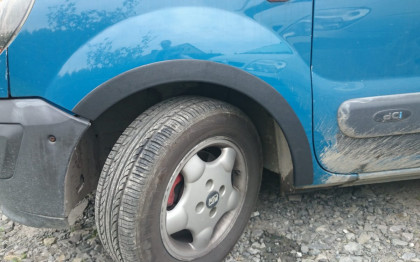 Plastové lemy blatníků Nissan Kubistar I 3-dv. (1998-2008) 4ks