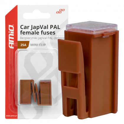 Pojistka JAPVAL PAL samice 25A AMIO-03412