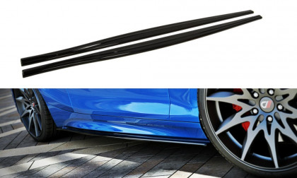 Prahové lišty BMW 1 F20 M-Power 2015- carbon look