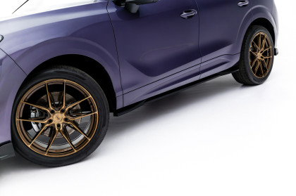 Prahové lišty Cupra Terramar Mk1 černý lesklý plast