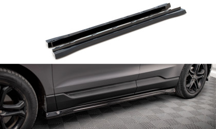 Prahové lišty Ford Edge Mk2 carbon look