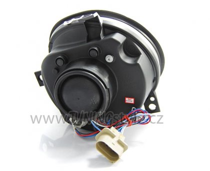 Přední světla Angel Eyes s LED VW Lupo 98-05 chrom