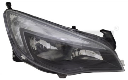 Přední světlo levé - OPEL ASTRA J 2012-2015 černé