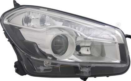 Přední světlo pravé - NISSAN QUASQAI I 2010-2014 s motorkem