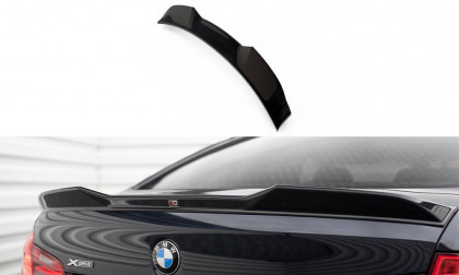 Prodloužení spoileru 3D BMW 5 M-Pack F10 černý lesklý plast