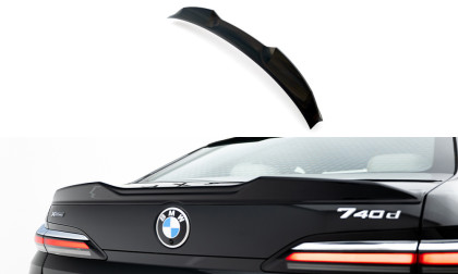 Prodloužení spoileru BMW 7 G70 černý lesklý plast