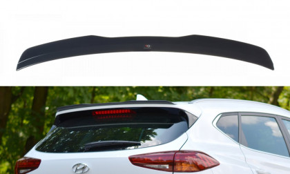 Prodloužení střešního spojleru Hyundai Tucson Mk3 Facelift 2018- carbon look