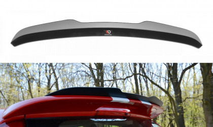 Prodloužení střešního spojleru V.1 Ford Fiesta ST Mk6 2004-2008 černý lesklý plast