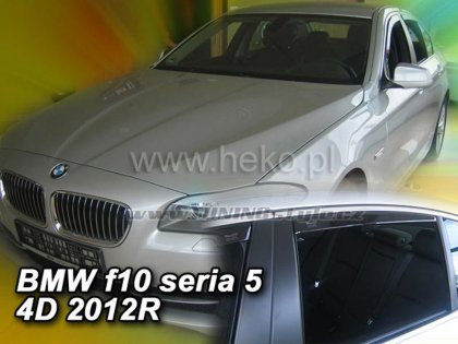 Protiprůvanové plexi, ofuky skel - BMW serie 5 (f10) 10- (+zadní)