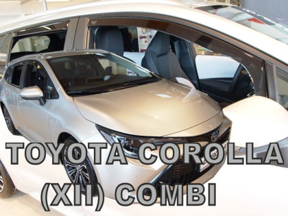 Protiprůvanové plexi, ofuky skel - Toyota Corolla 5D 18R (+zadní) combi