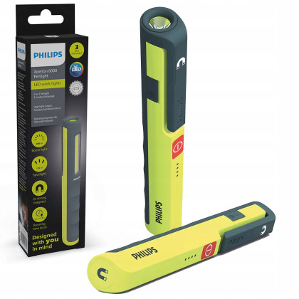 Ruční dílenská lampa LED Philips WSL XPERION 6000