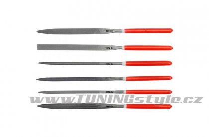 Sada pilníků jehlových 4 x 160 mm 6 ks