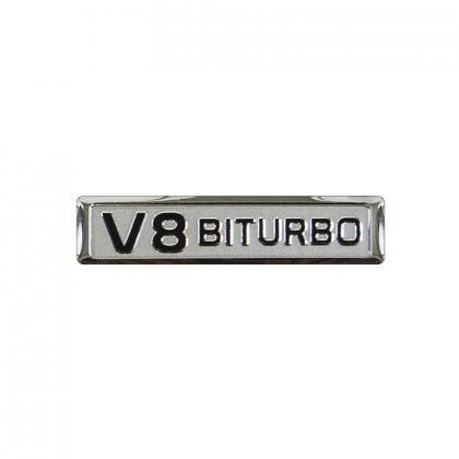 Samolepka alu V8 BITURBO